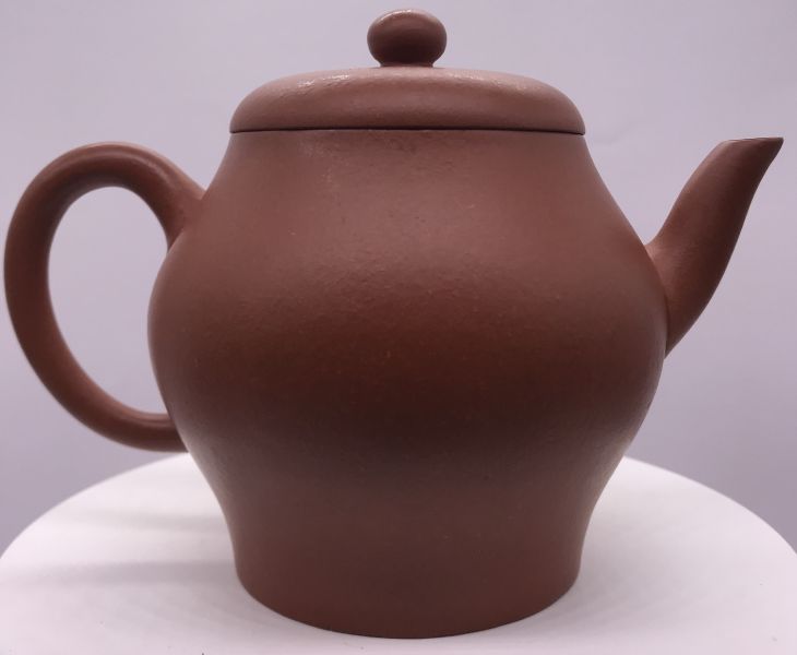 1990年代仿古(朱泥)甕型壺(名記) 