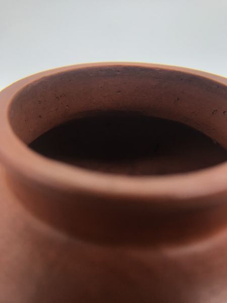 早期1980年代朱泥寶玉陶壺 