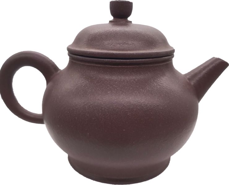 1990"巨輪珠"紫容砂茶壺 