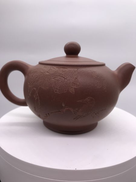 早期圓珠紅清水泥紫砂(作者:郭弘成) 