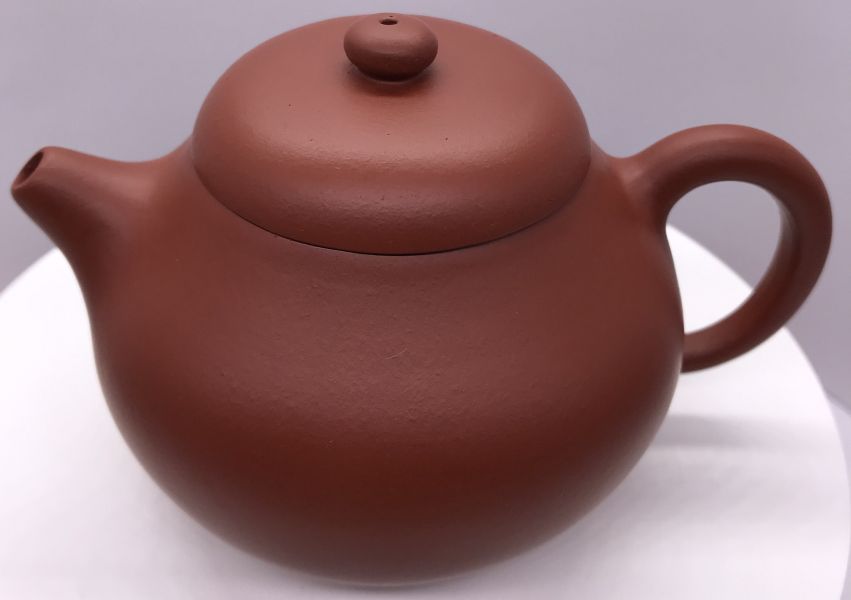 現代(朱泥)平蓋龍蛋(作者:李紅娟)現代(朱泥)平蓋龍蛋(作者:李紅娟) 