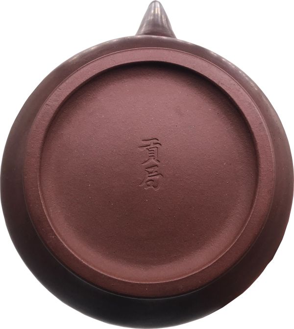 清末140年紫砂水磨茶壺(作者:貢局) 