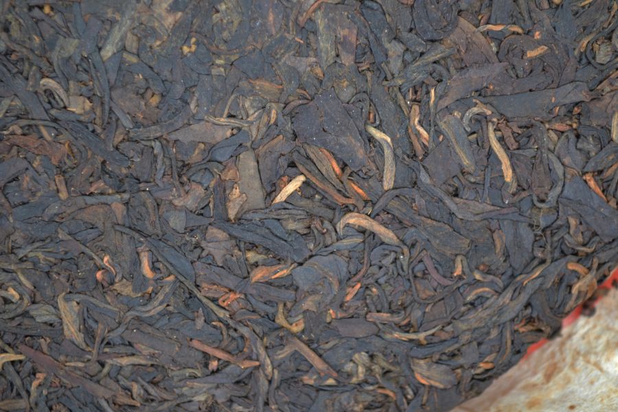 2005特級紅印7542茶餅 