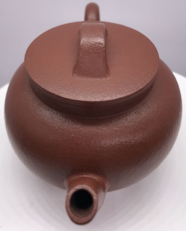 清末烏骨內胎香修壺(清末)(朱泥) 