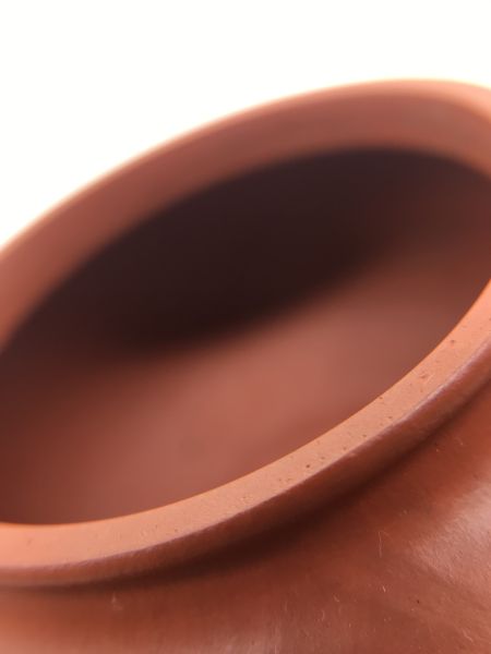 早期輟球茶壺 (朱泥)(作者:梅寶丕) 