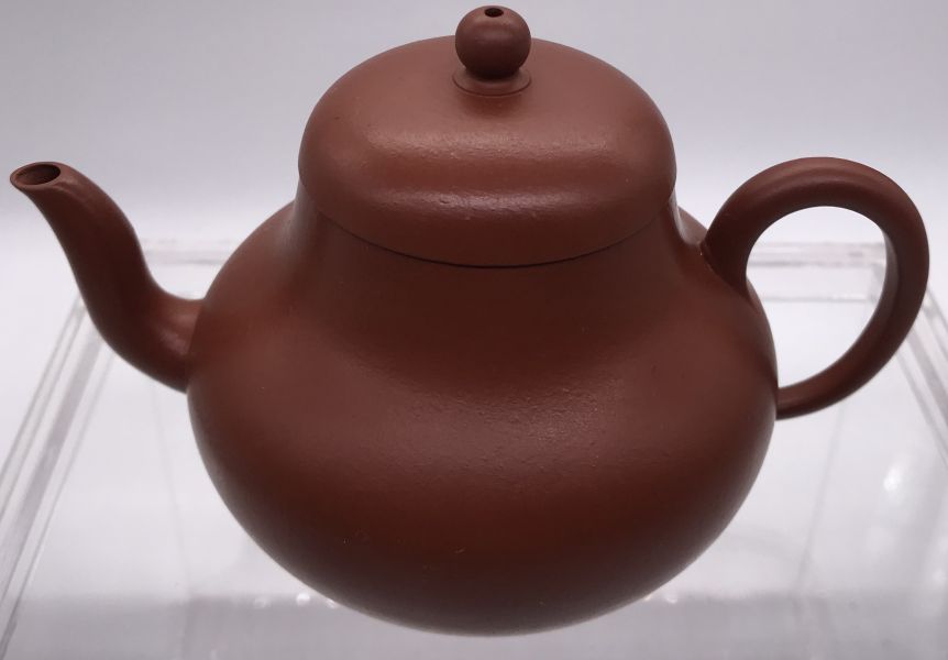 1990年朱泥高仿孟臣茶壺 