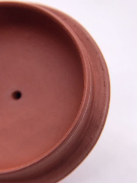 1970年代4杯早期標準壺(紅土)(作者:荊溪惠孟臣) 