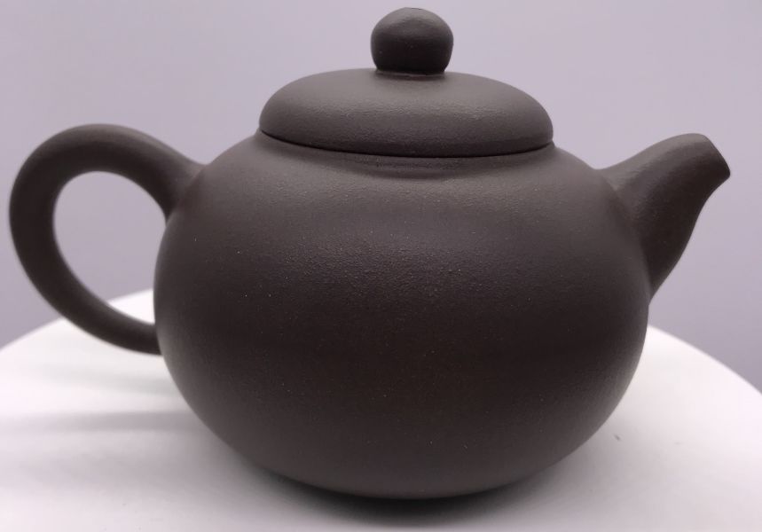 1990年紫砂元寶壺 