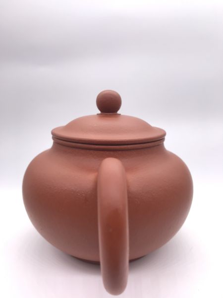 早期輟球紅土茶壺(作者:潘寧(國家級助理工藝美術師)) 
