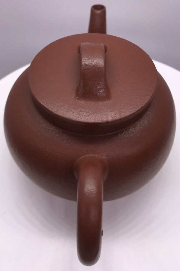 清末烏骨內胎香修壺(清末)(朱泥) 