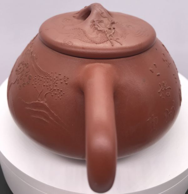 1990年初山景石瓢壺(朱泥)(清香美玉) 