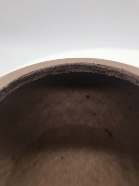 巨輪朱段泥茶壺 