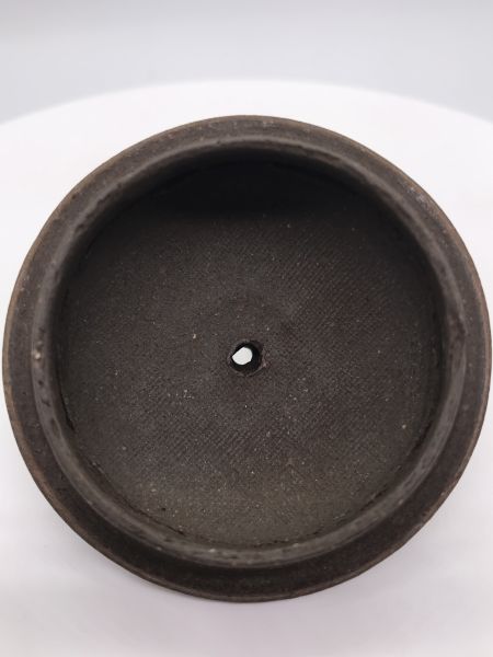 早期收藏民國初年巨輪朱紫砂老茶壺 