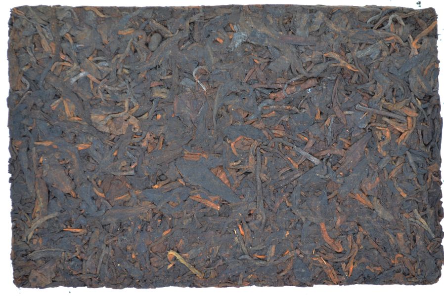 1980綠印磚茶(右上有茶字) 