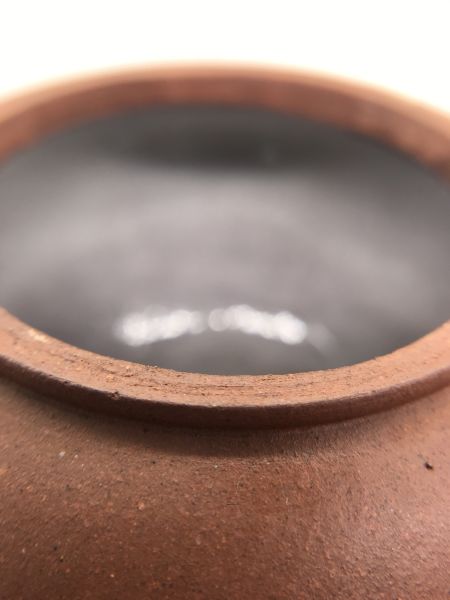 1980年鴿嘴茶壺(外紫內柚) 