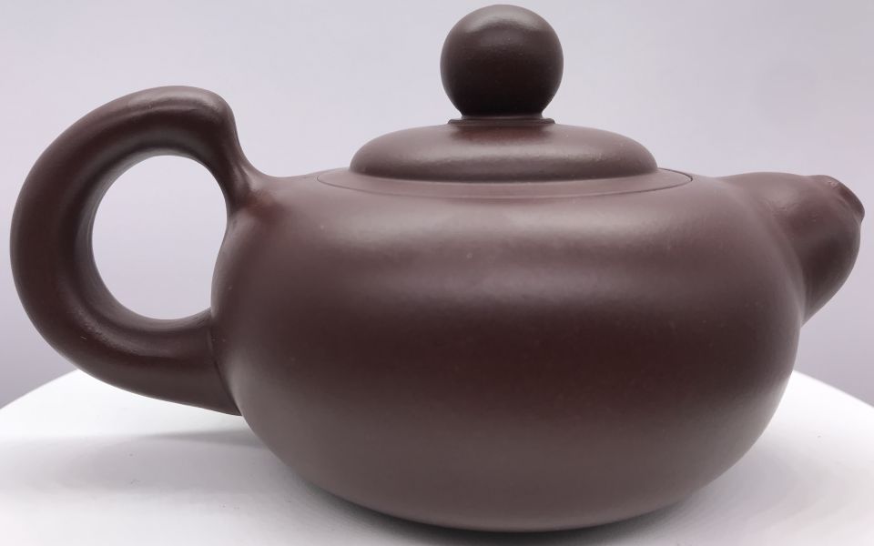 1990年圓滿菩提壺(紫砂)(作者:徐霞) 