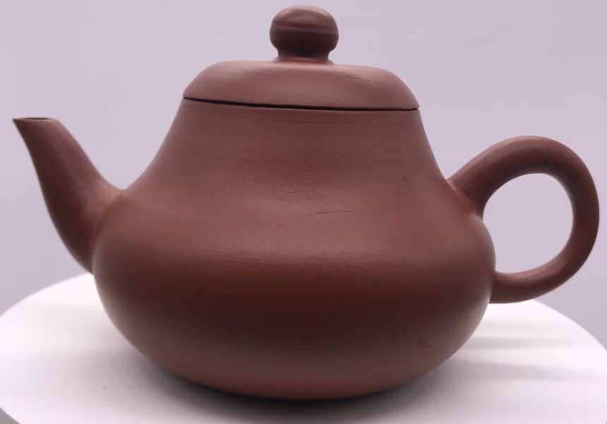 1960年代老汕頭壺(作者:老安順)(2次朱泥) 