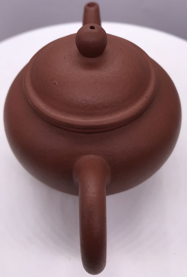 1980年3杯(紅土)標準壺(作者:旦娣) 