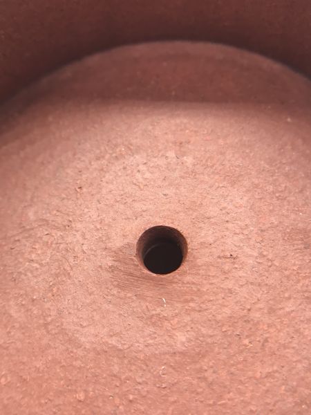 清末烏骨內胎香修壺(清末)(朱泥) 