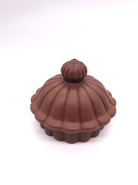 菊罐(紅泥)茶壺 