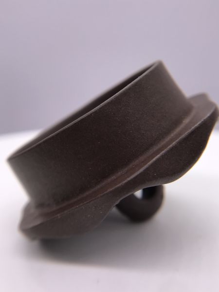 1990年荷葉紫砂壺(王連芳) 