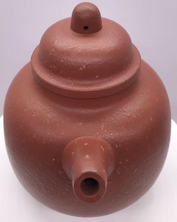 1990年代仿古(朱泥)乳丁壺(孟臣) 