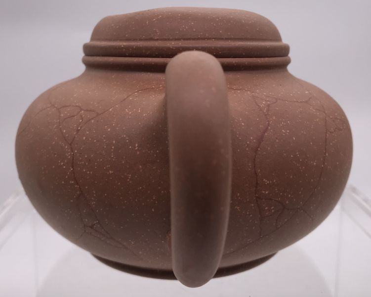 1995年冰裂牛蓋茶壺(段泥) 