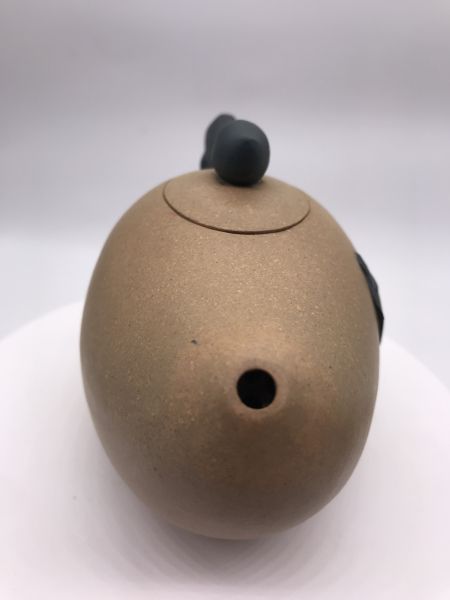 1980年芒果段泥茶壺 