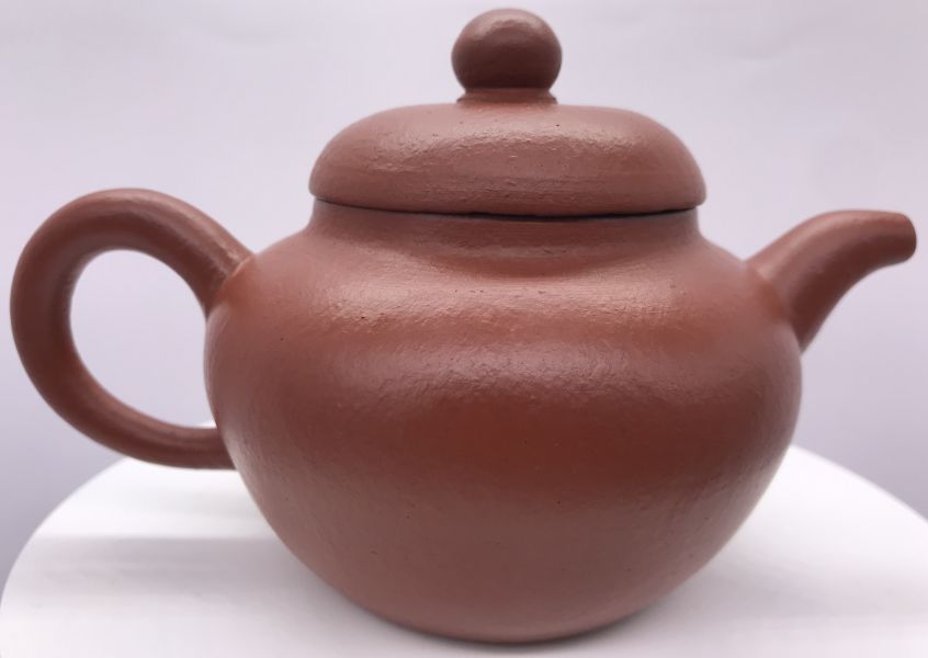 1992年仿古輟球壺(趙莊朱泥)(龍印) 