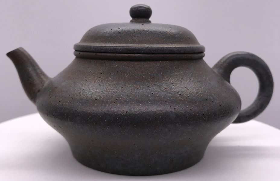 不可考年窯變古壺(紫砂)(作者:延年益壽) 