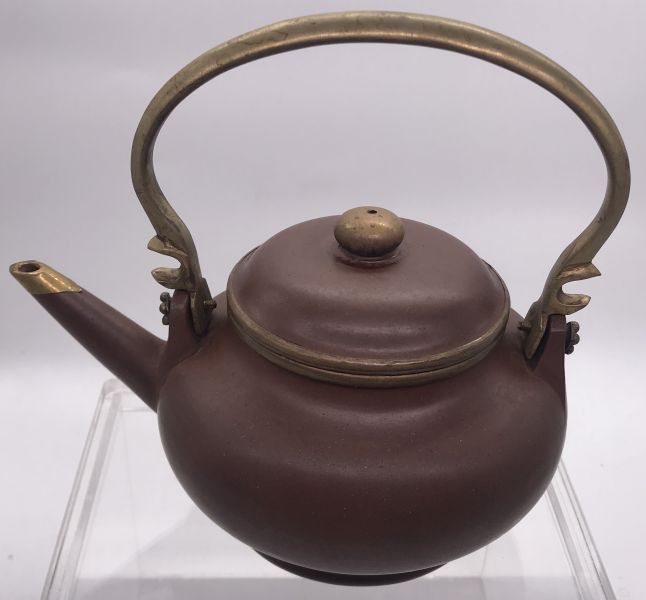 清末140年紫砂水磨茶壺(作者:貢局) 