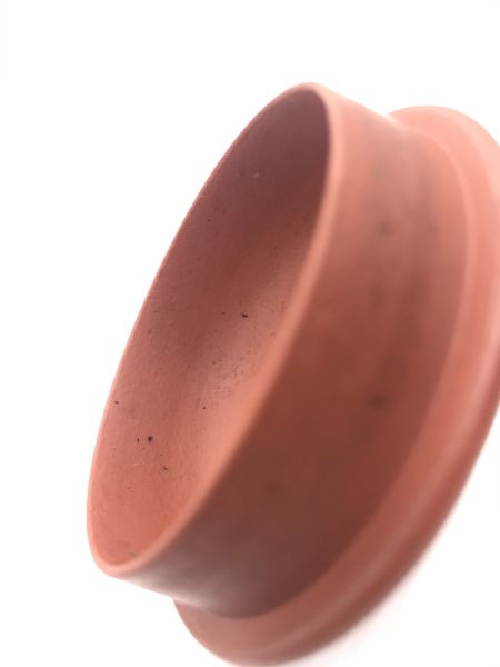 早期輟球茶壺 (朱泥)(作者:梅寶丕) 