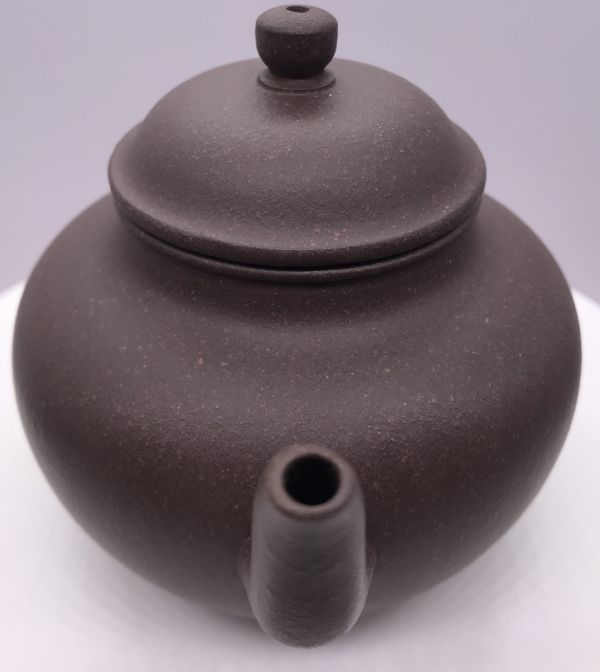 1990年代仿古香鼎壺(青灰砂)(作者:孟臣) 