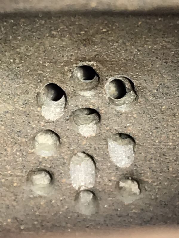 1970年代四方開光壺(作者:周六妹)(鋪砂) 