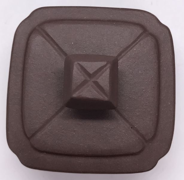 1985年四方竹節壺(作者:紹偉峯)(紫砂) 