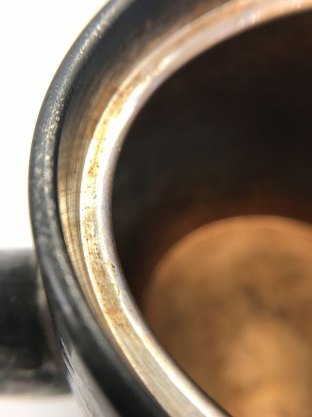 日本大正時期(初期)(日本側把銀壺) 