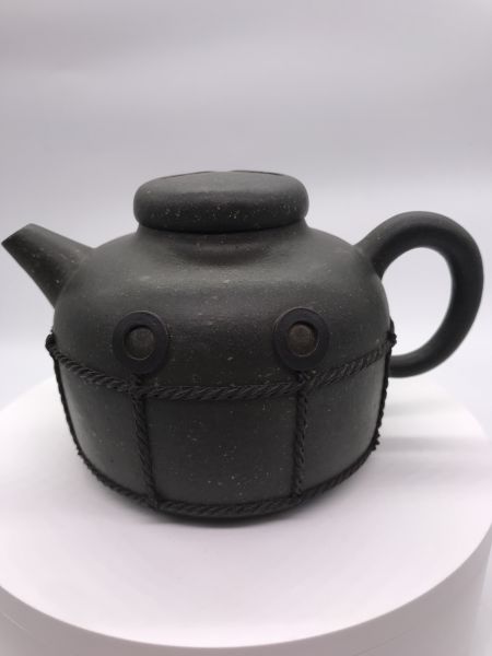 早期本山綠泥茶壺 
