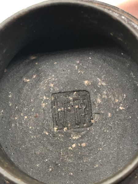 早期本山綠泥茶壺 