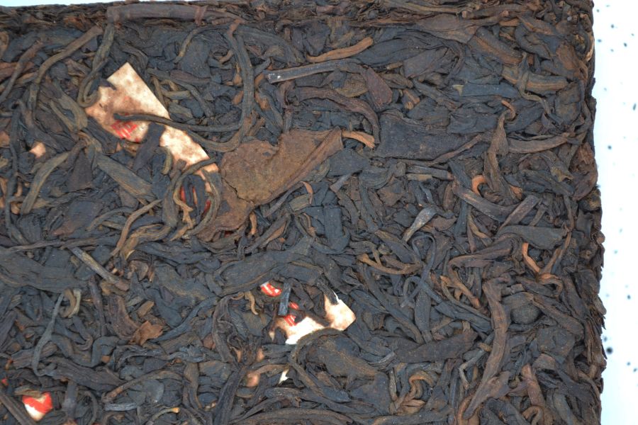 1980綠印磚茶(右上有茶字) 