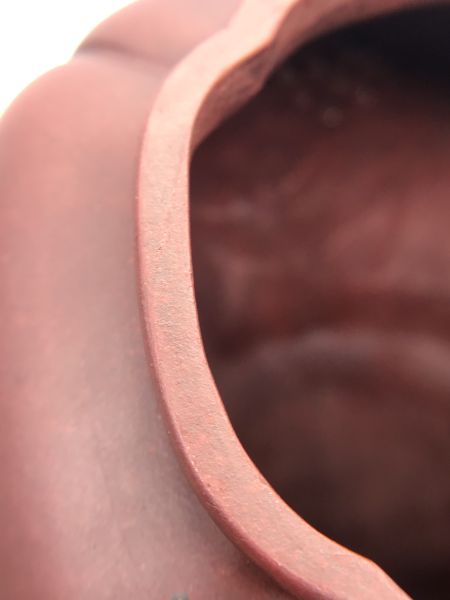 1985年四方玉竹壺(作者:李慧芳)(紫砂) 