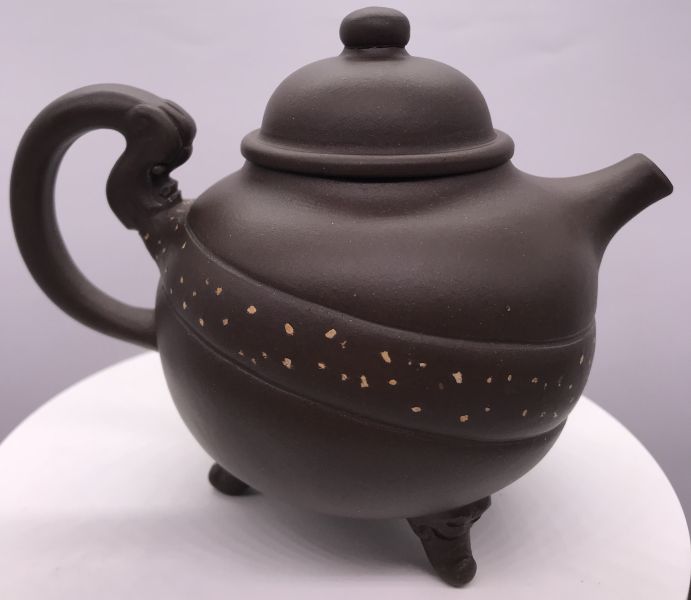 1980~90年天龍頂珠(紫砂)(作者:劉夕芬)(兩隻不分開賣1w) 