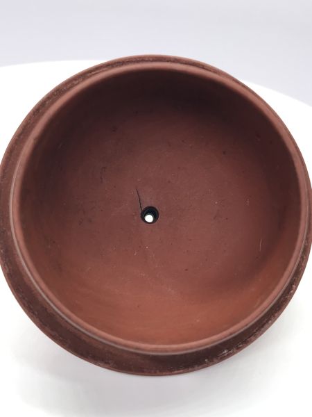 1992年仿古神燈壺(朱泥)(作者:陳國良) 