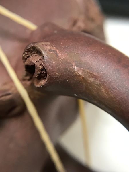 1955年五瓣梅花壺(紫砂)(作者:無名) 