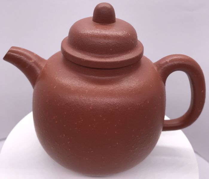 1990年代仿古(朱泥)乳丁壺(孟臣) 