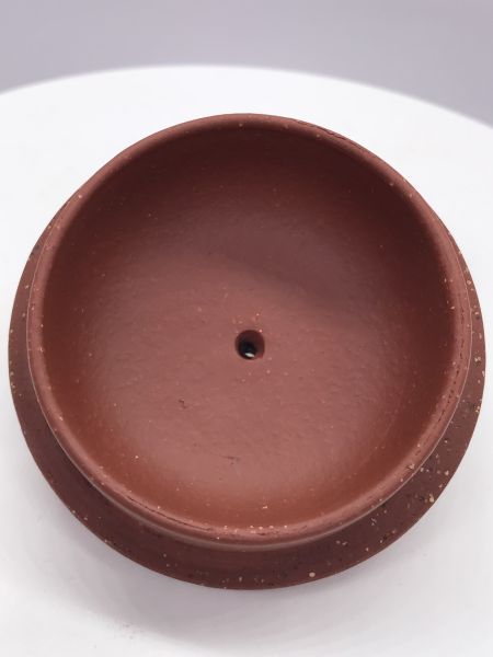 1995年平蓋甕形壺(朱泥)(作者:雨香齋) 