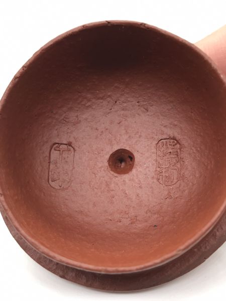 1990年龍形扁燈壺(紅土)(作者:龍山人) 