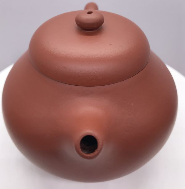 現代(朱泥)平蓋龍蛋(作者:李紅娟)現代(朱泥)平蓋龍蛋(作者:李紅娟) 