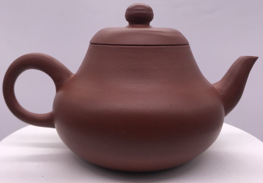 1960年代老汕頭壺(作者:老安順)(2次朱泥) 