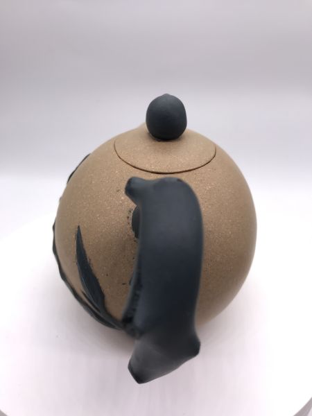 1980年芒果段泥茶壺 