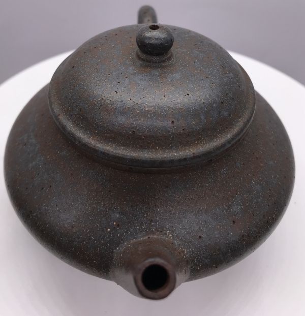 不可考年窯變古壺(紫砂)(作者:延年益壽) 